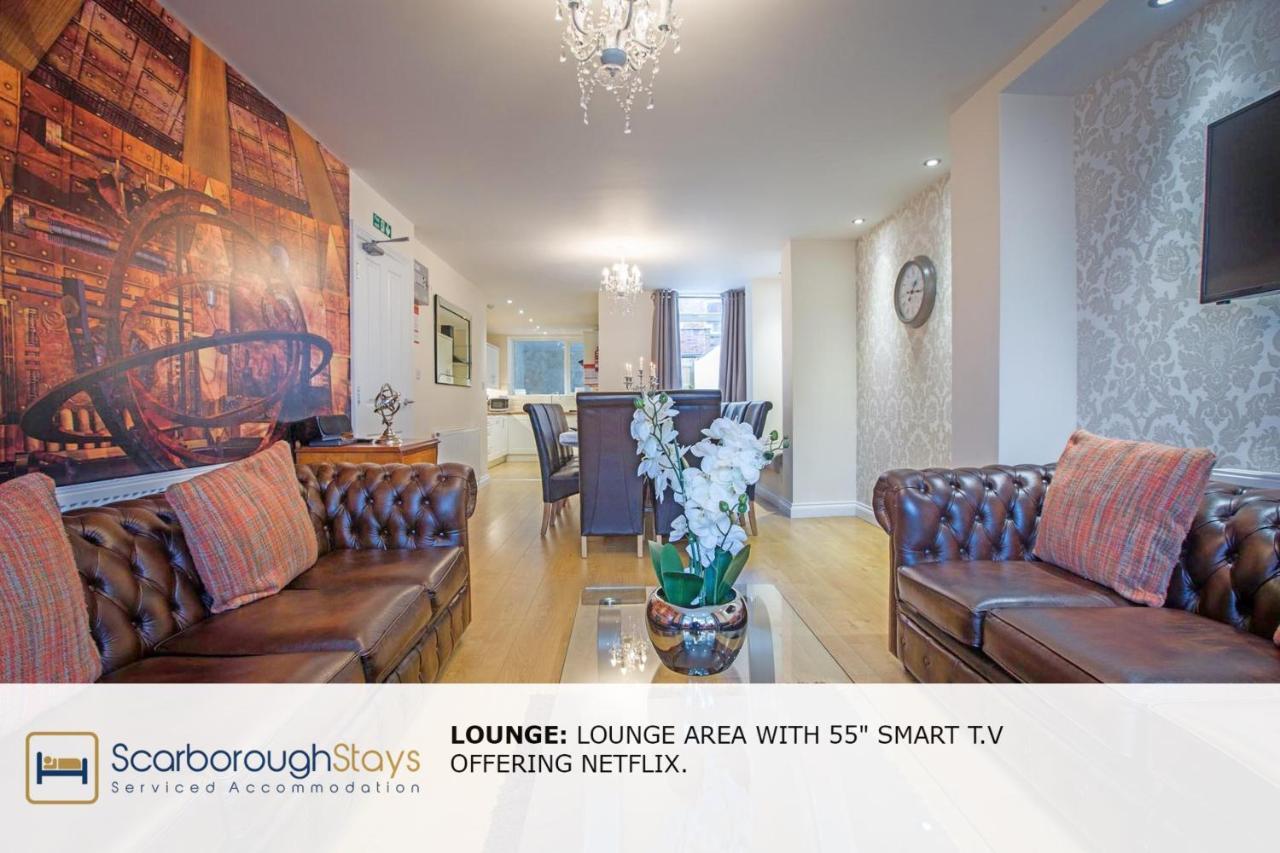 Scarborough Stays - Luxury Townhouse Ideal For Large Groups - Hot Tub Екстер'єр фото