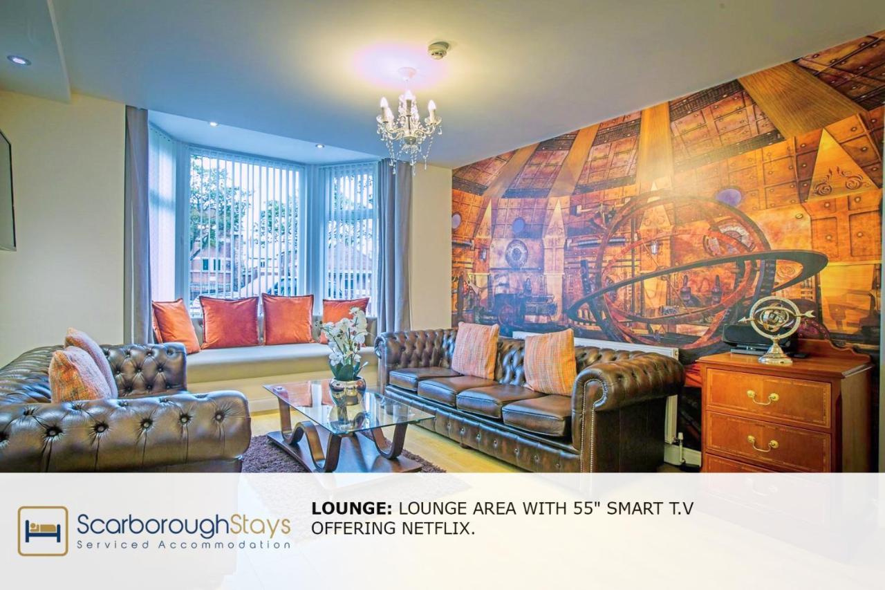 Scarborough Stays - Luxury Townhouse Ideal For Large Groups - Hot Tub Екстер'єр фото