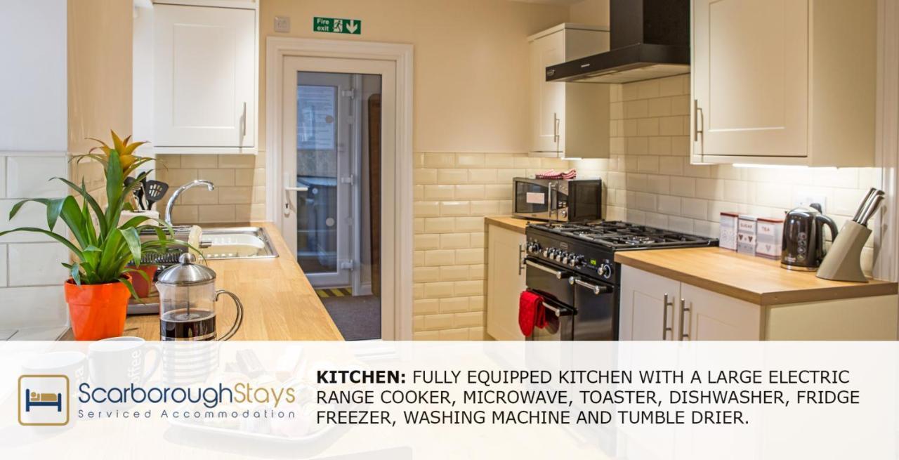 Scarborough Stays - Luxury Townhouse Ideal For Large Groups - Hot Tub Екстер'єр фото